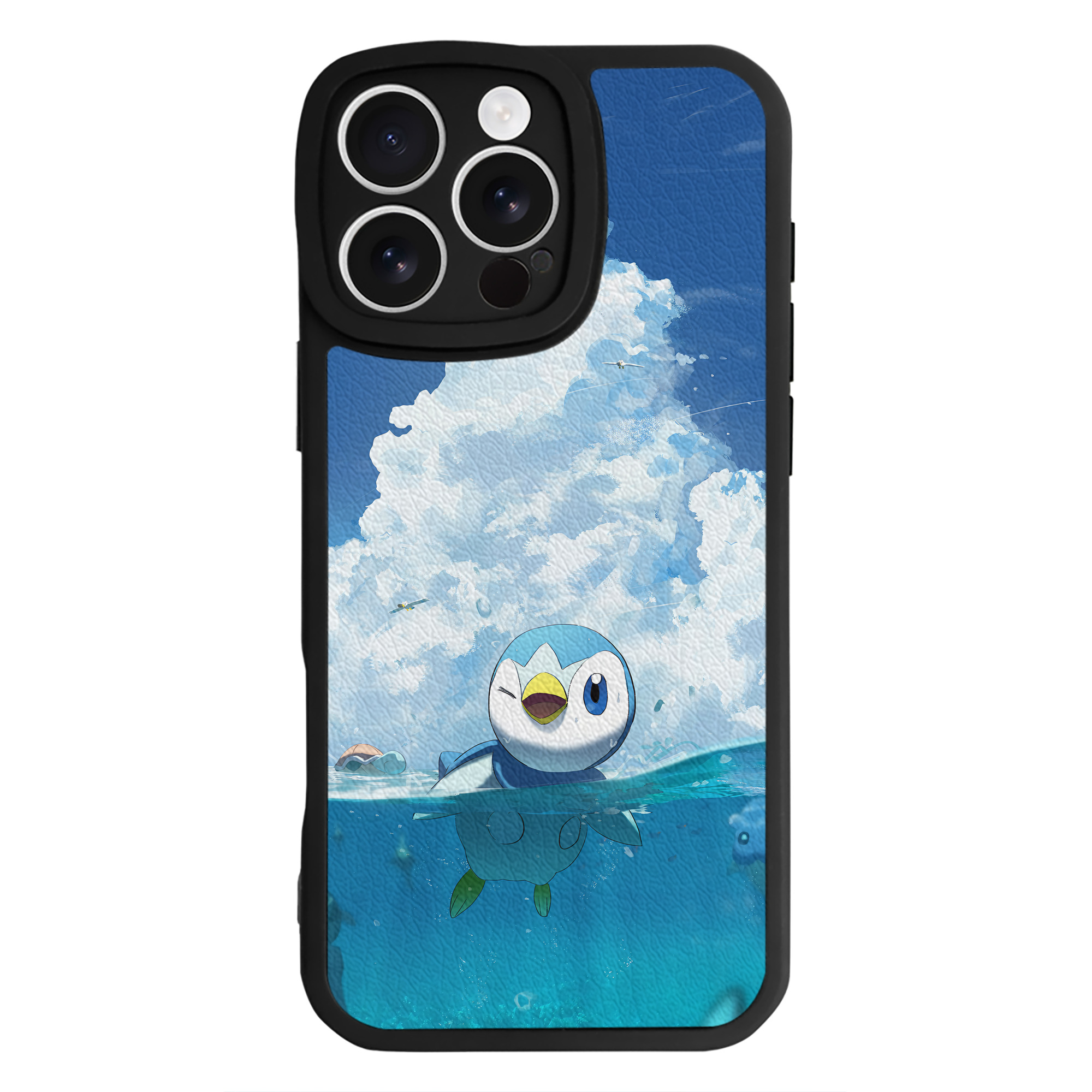（画像用） ポケットモンスター Pokémon 【iPhone 16シリーズ対応】シリコンスマホケース（レザー調） 材質：シリコン
